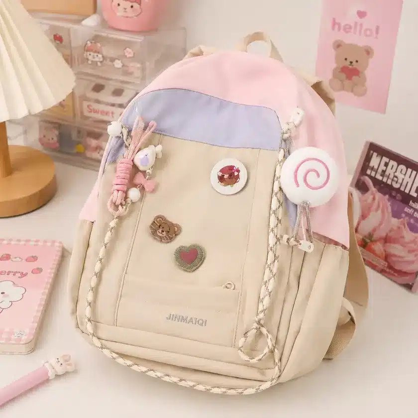 Cute Casual School Backpack