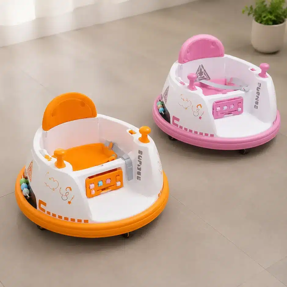 Kids Electric Bumper Car Ride On Toy with 360° Spin and Remote Control
